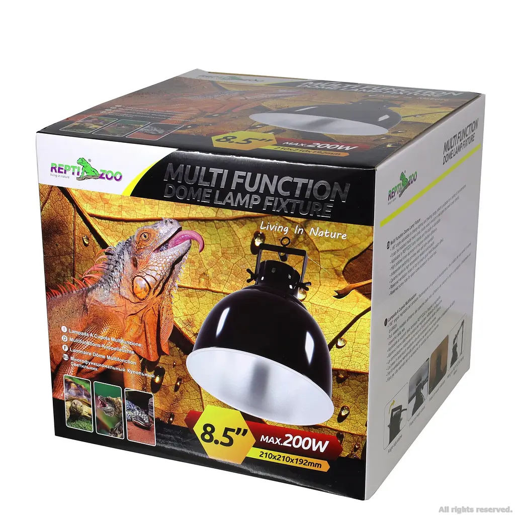 Світильник глибокий рефлекторний Repti-Zoo Big Multi Dome 200W (RL18) - фото 9