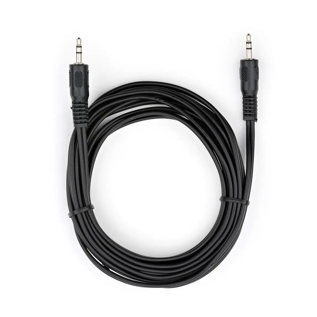 Кабель мультимедійний 3.5mm M to 3.5mm M 3.0m Vinga (VCPDCJ35MM3BK)