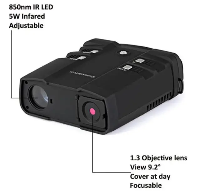 Прилад нічного бачення Widgameplus WG500B 1080P HD 10.8X31 Цифровий бінокль - фото 3