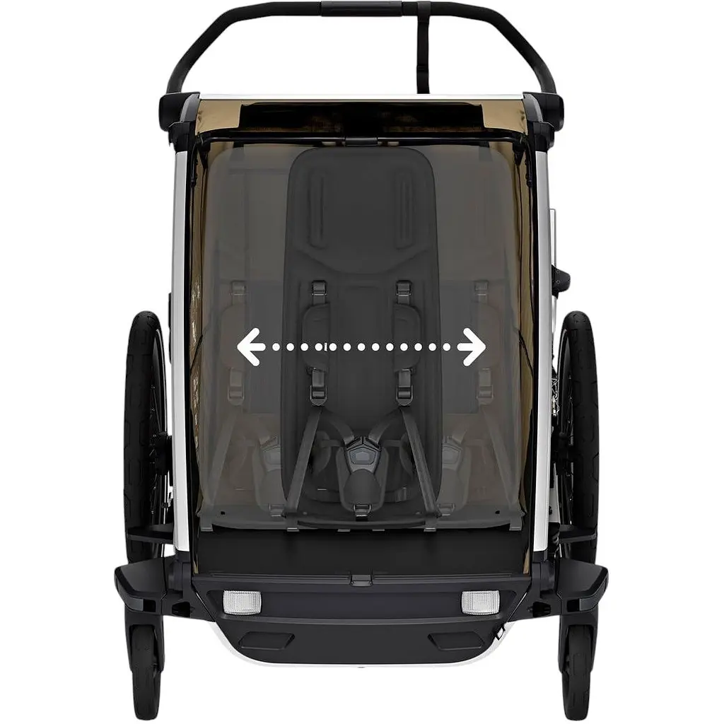 Дитяча коляска Thule Chariot Cross 2 Double (Faded Khaki) (TH 10201037) - фото 5