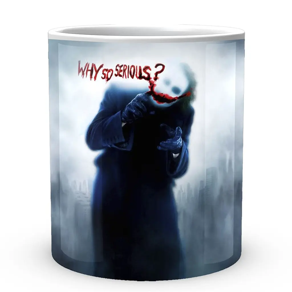 Кухоль GeekLand Джокер Joker Why so serious JK.02.351 330 мл білий - фото 2