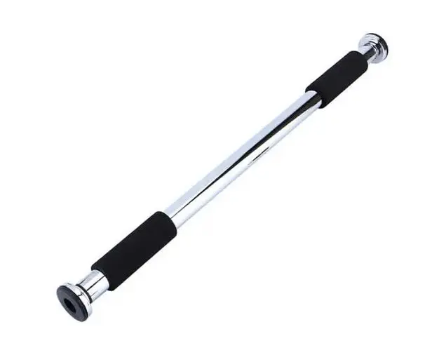Турнік розсувний PowerPlay 4128 Pull Up Bar (60-90 см) Steel/Black (PP_4128) - фото 4