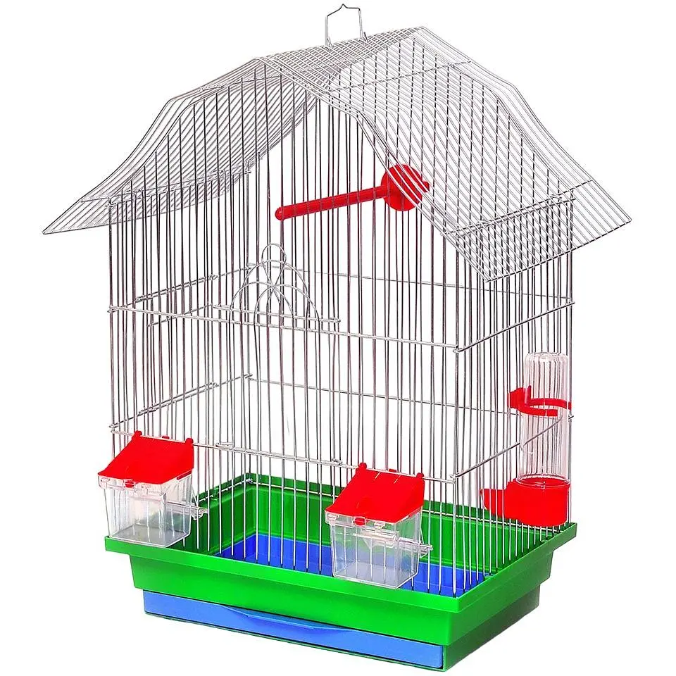 Клетка для птиц Лори Мини-2 33х23х47 см в ассортименте - фото 2