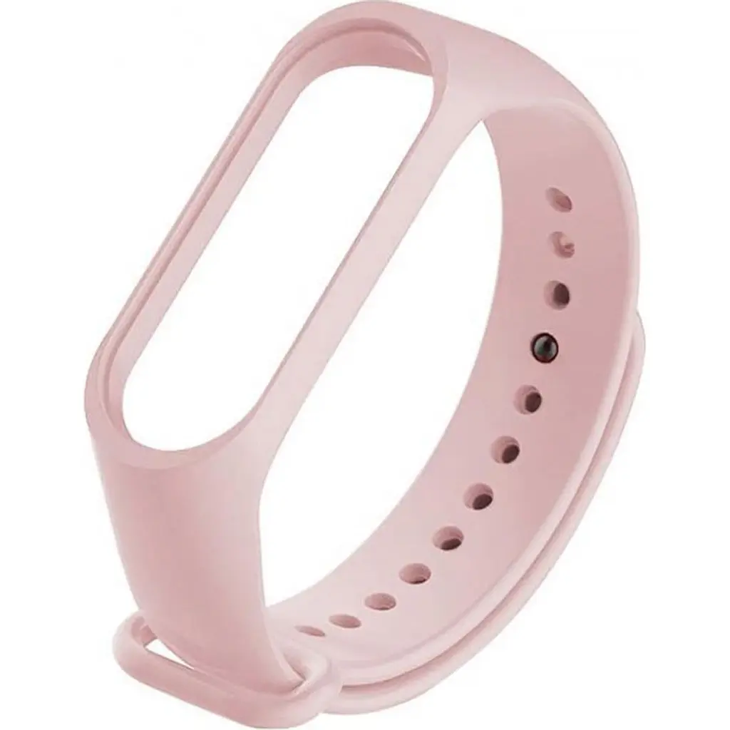 Ремінець силіконовий для Xiaomi Mi Band 3/4 Pale Pink [40300] - фото 2