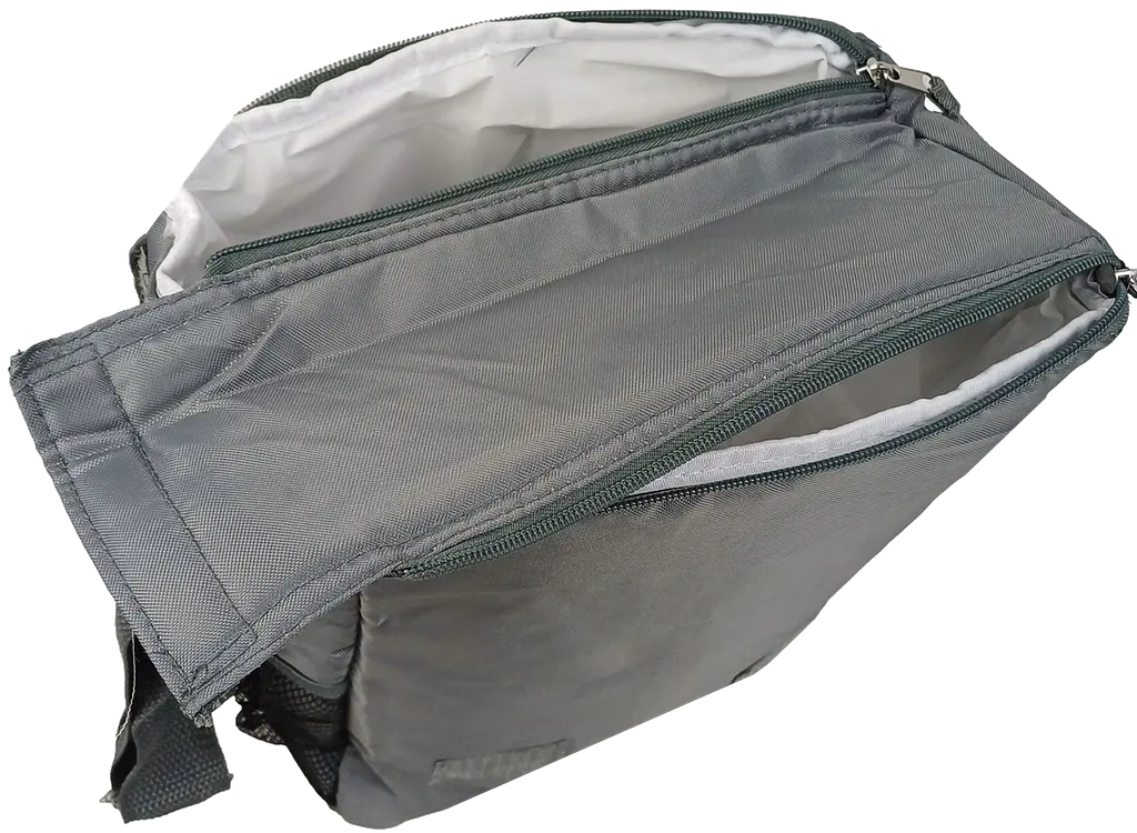Термосумка Live in style 8L, сіра, холодильник через плече, Small Cool Bag - фото 9