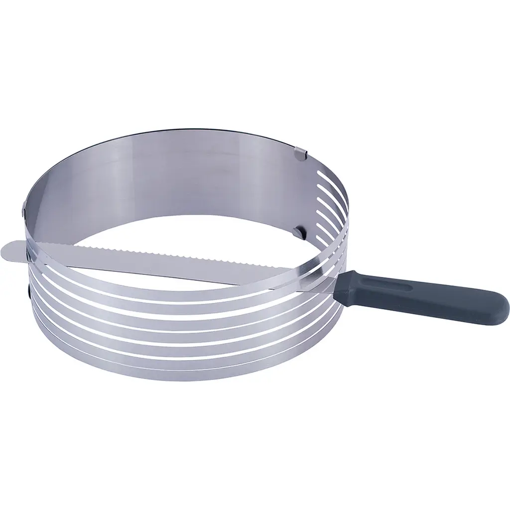 Форма для нарізки бісквіта Kamille регульована 24.5-33 см (KM-8830) - фото 2