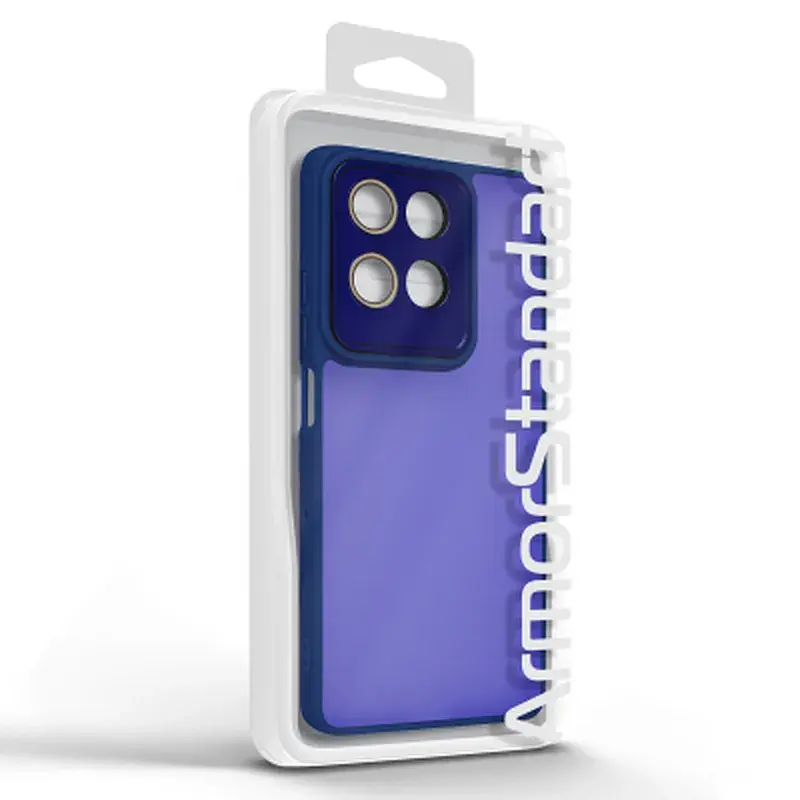 Чохол до мобільного телефона Armorstandart ShadeX Motorola G75 5G Blue (ARM82760) - фото 3
