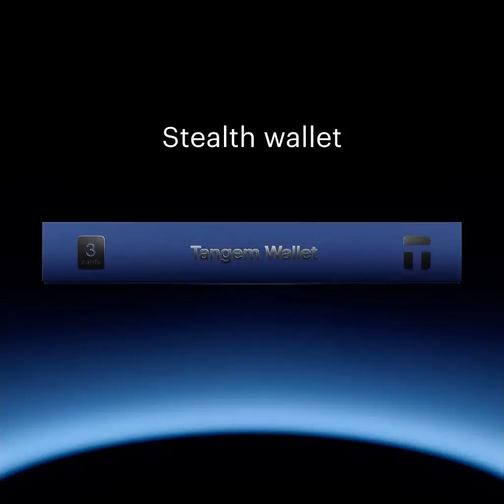 Крипто-кошелек Tangem Wallet 2.0 Stealth Black набор из 3 карт Black Stealth (TG128X3-SB) - фото 5