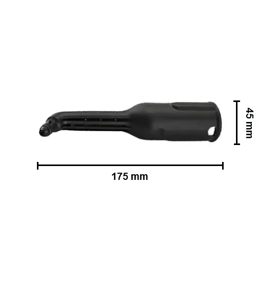 Подовжений посилювач сопла для пароочисника Karcher SC1 SC2 SC3 SC4 SC5 SC7 CTK10 CTK20 - фото 2