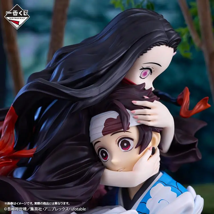Фигурка Bandai Spirits Клинок демонов Незуко и Танджиро Demon Slayer Tanjiro & Nezuko 15 см B ASM DS NT 15 - фото 5