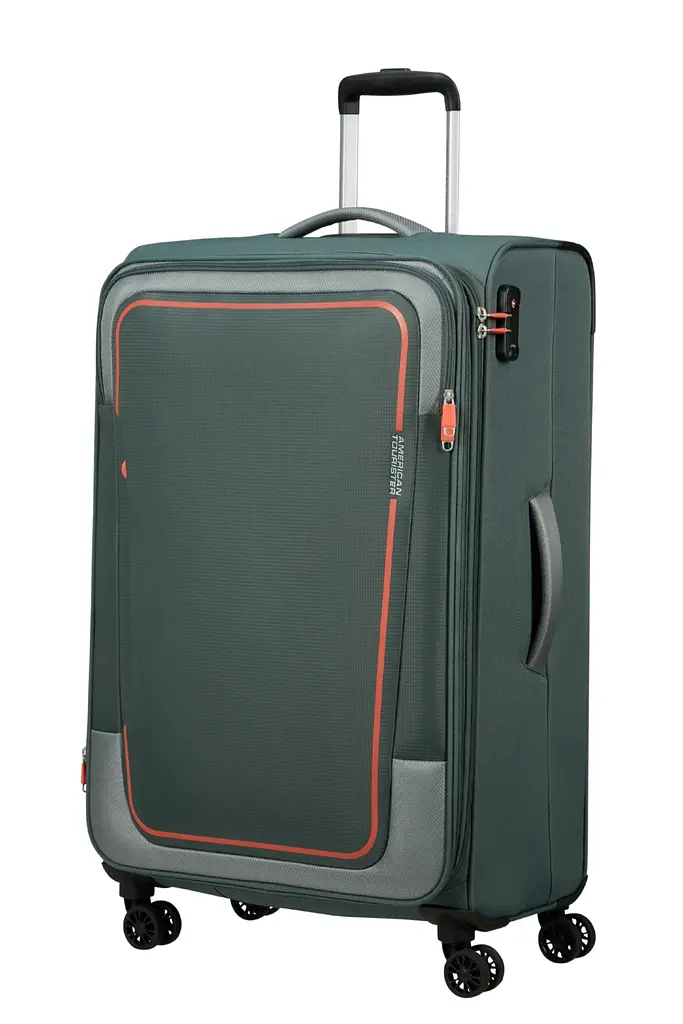 Валіза American Tourister PULSONIC DARK FOREST 81x49x31(34) 81 См MD6*04003 - фото 8