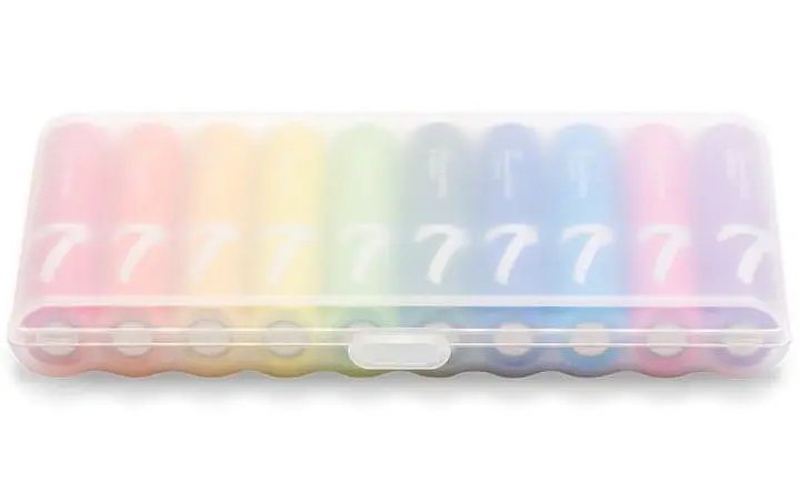Батарейки Xiaomi ZMi Rainbow AAA batteries 10 шт ZI7 Rainbow - фото 4