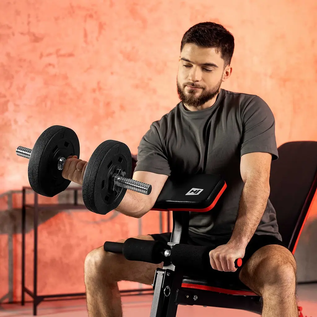 Гриф гантельний Hop-Sport PP 52см (30мм) - фото 3