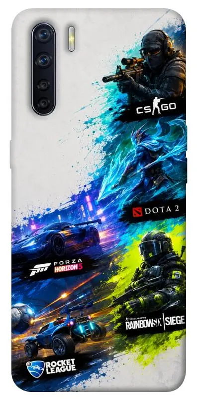 TPU чохол Demsky Full Throttle для Oppo A91