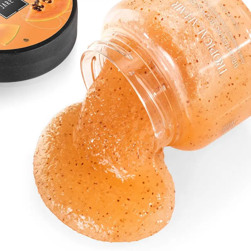 Скраб для тіла для зволоження та омолодження LAVISH CARE BODY SCRUBS - TROPICAL AFFAIR з ароматом папайї, 250 мл - фото 3