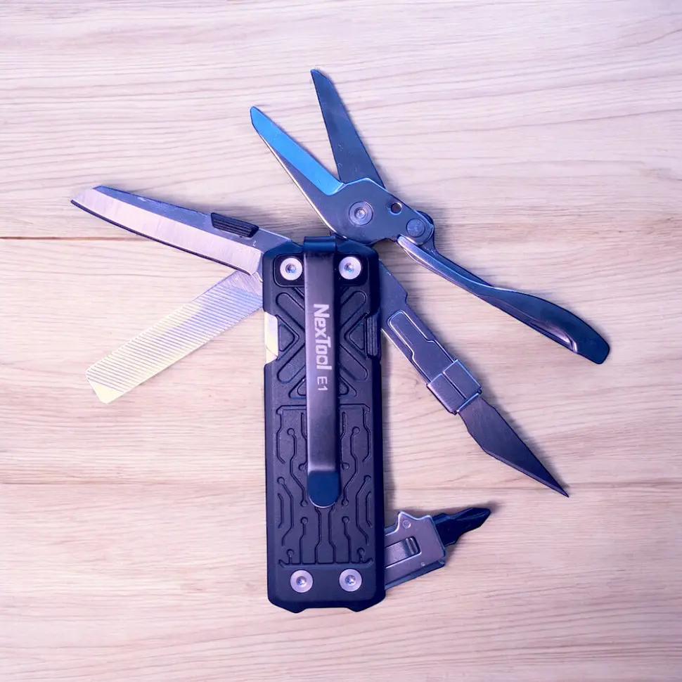Мини мультитул брелок Nextool Pocket Tool E1 - фото 8