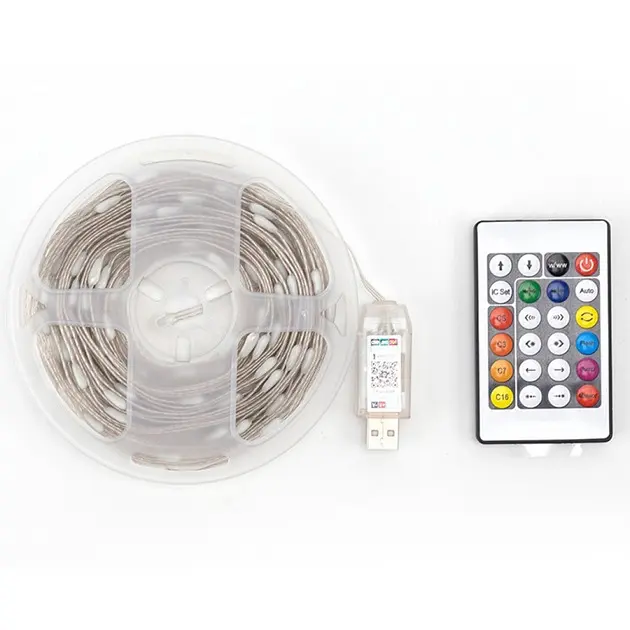 Гірлянда Brille 1936-03u Smart RGB 100 Led USB Bluetooth з пультом управління 20 м - фото 2
