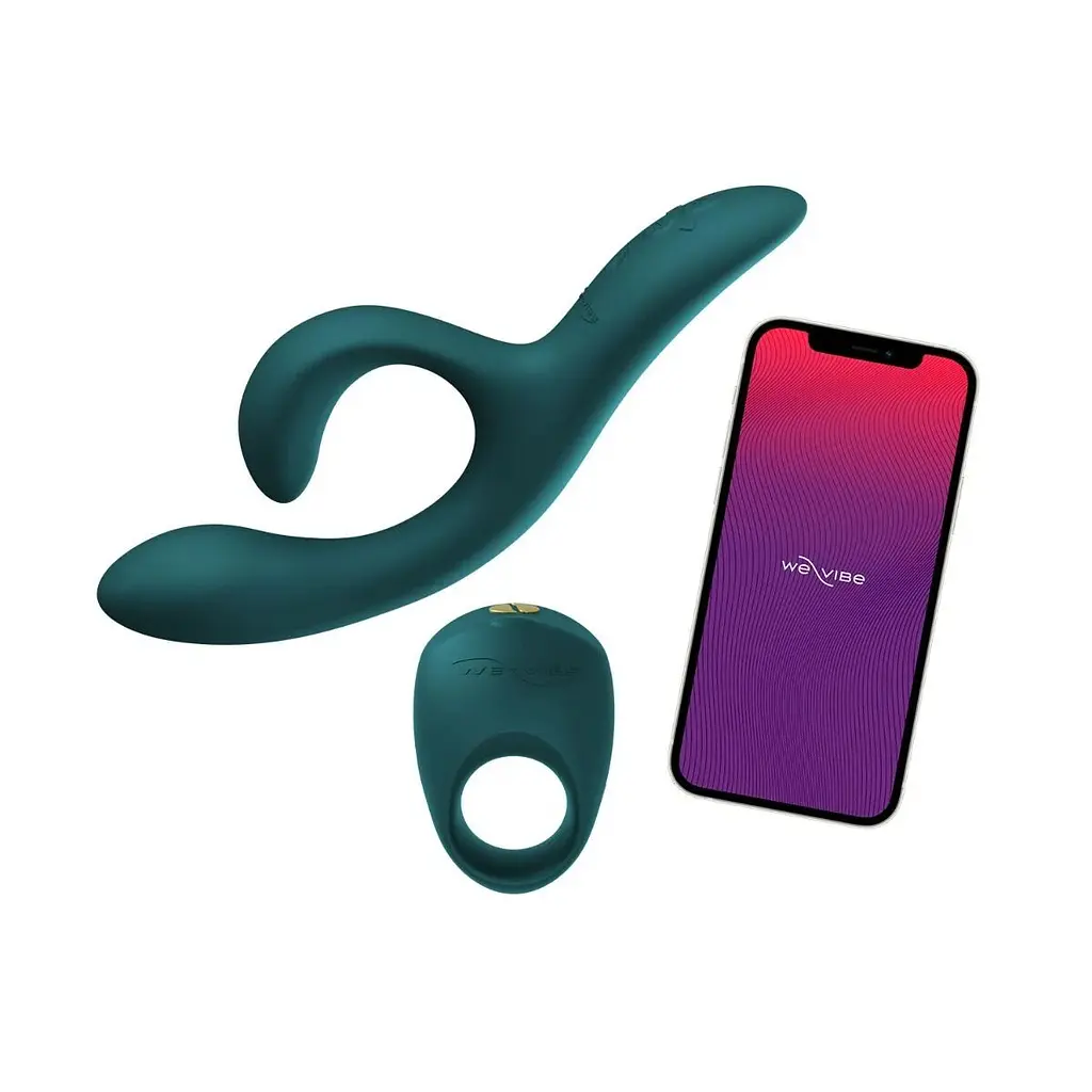 Набір для пар We-Vibe - Date Night Set: вібратор-кролик Nova 2, ерекційне кільце Pivot We-vibe SO6924 93005 - фото 2