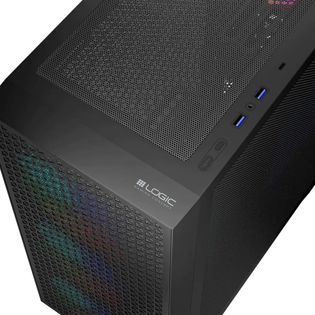 Корпус LogicConcept DART PRO ARGB BLACK MESH (AT-DART-PRO-ARGB-10) Без БП - фото 2