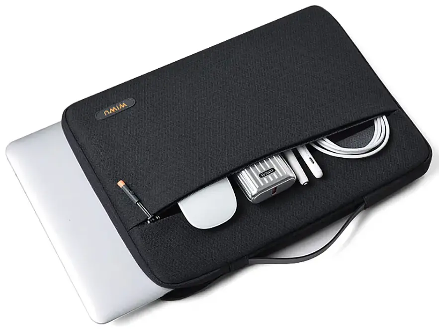 Чохол-сумка WiWU Pilot Sleeve для MacBook 15.6'' Black (6973218938707) [57184] - фото 4