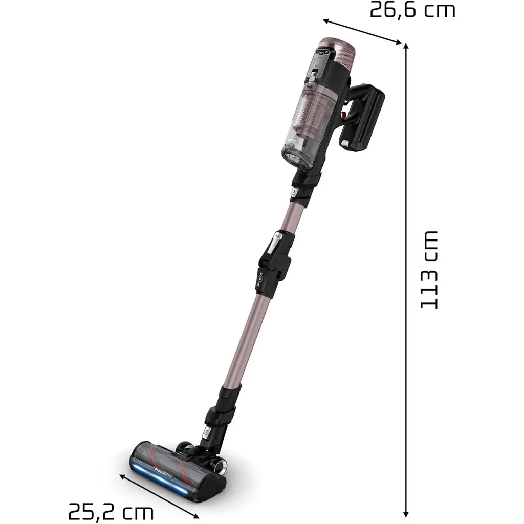 Вертикальний пилосос Rowenta X-Force Flex 16.60 Aqua Animal RH9CD9E0 [168775] - фото 3