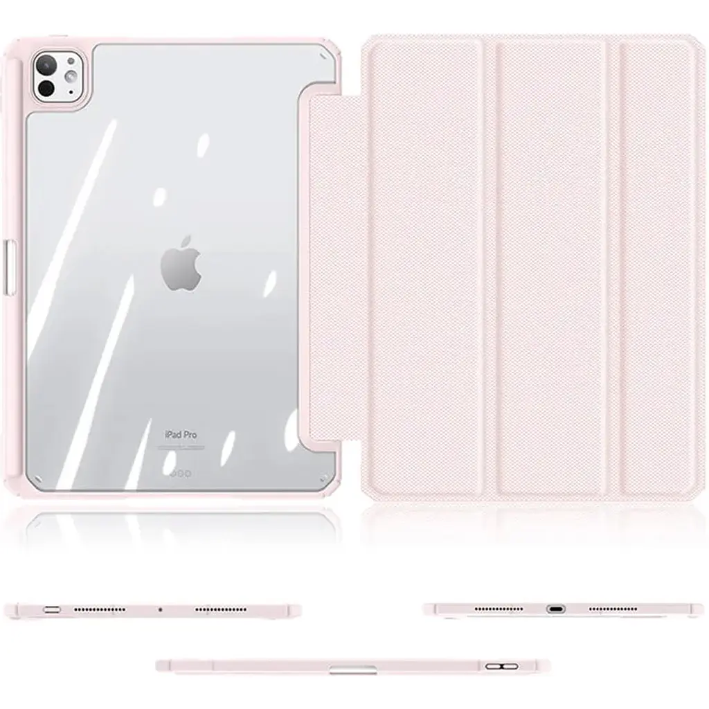 Чохол-книжка Dux Ducis Toby Series With Pencil Holder для Apple iPad Pro 11` M4/M5 (2024-2025) Pink [110473] - фото 7