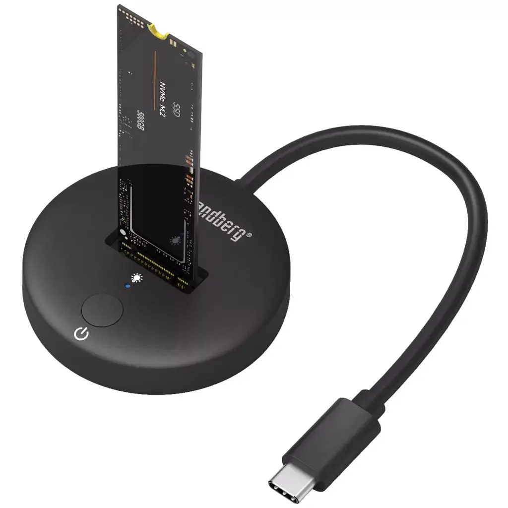 Концентратор Sandberg USB3.2 Type-C toSSD M.2 NVMe M Key (136-47) - фото 2