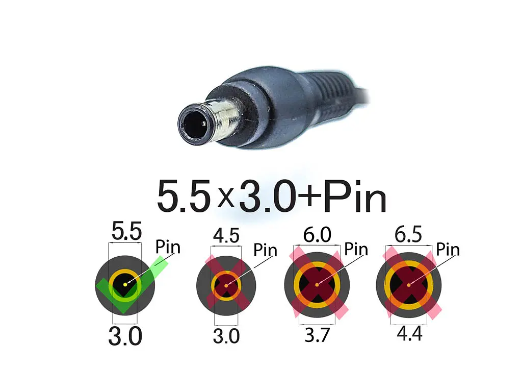 Блок живлення для Samsung R540, VM7000, VM6000, V25, V20, T10, R700, R70, R65, R60, R50 (19V 4.74A 90W (5.5x3.0+Pin)) High - фото 2