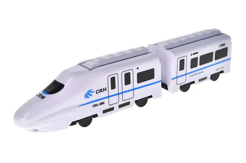 Игрушечный скоростной поезд на радиоуправлении аккумуляторный High-Speed Rail 995, в коробке р.41,7x6,5x16,5 см YG Toys - фото 4