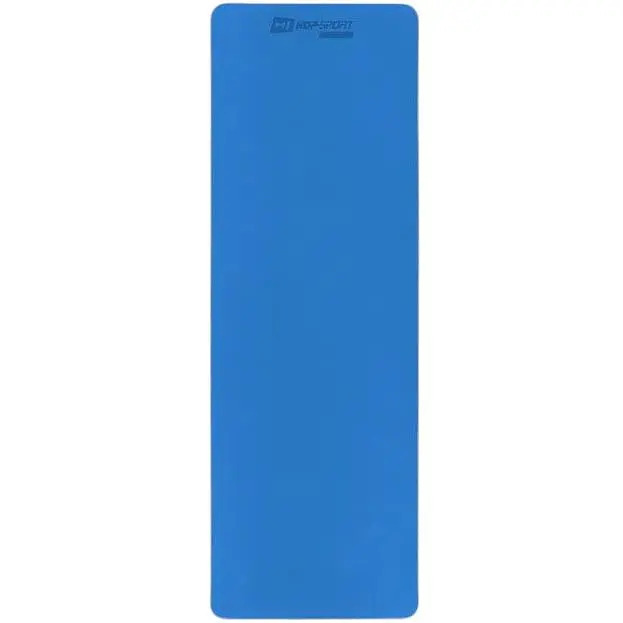 Мат для фитнеса и йоги Hop-Sport TPE HS-T006GM 0.6 см синий - фото 2