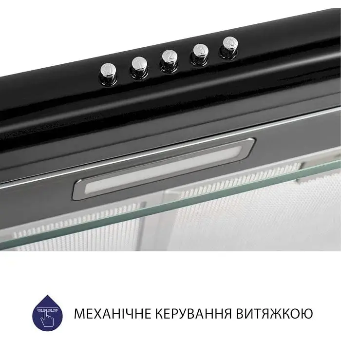Вытяжка плоская Minola HPL 615 BL - фото 5