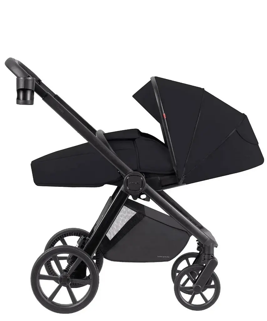 Коляска 2 в 1 Carrello Omega CRL-6540 Cosmo Black дощовик москітна сітка LED-ліхтарик - фото 6