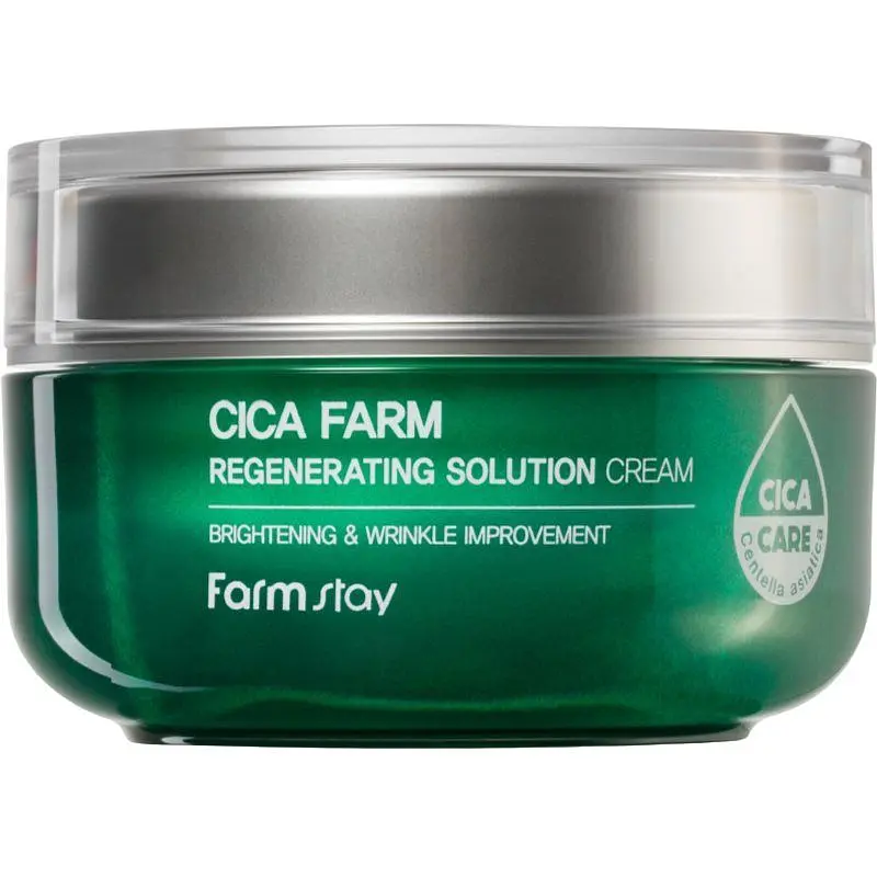 Крем для лица FarmStay Cica Farm Regenerating Solution Cream 50 мл - фото 3