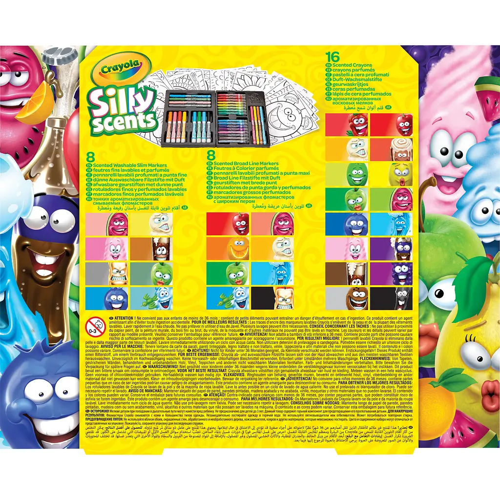 Набор для творчества Crayola Silly Scents Мини Арт-студия (04-0015) - фото 4