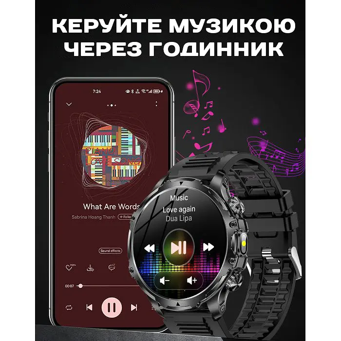 Часы Smart Turbo Power Rubber, 2 ремешка - фото 17