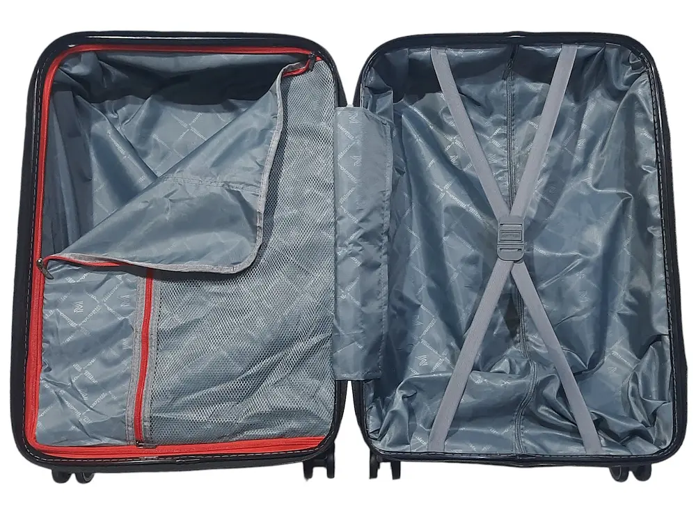 Валіза середня Milano bag 0307 поліпропілен Морська хвиля - фото 5