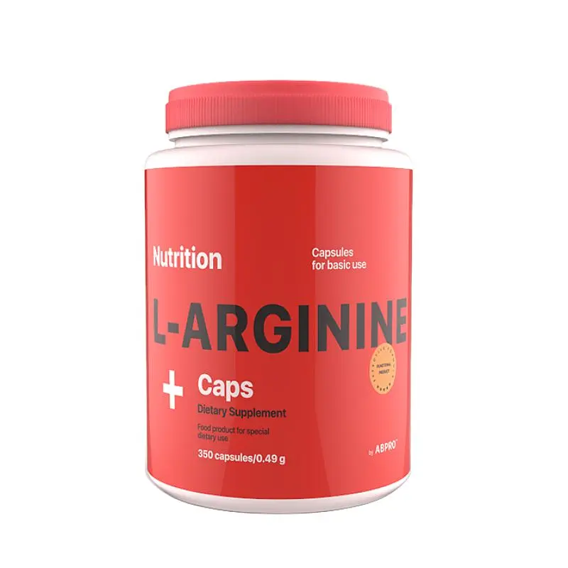 Амінокислота L-Arginine Caps, 350 капсул AB Pro fit0018830
