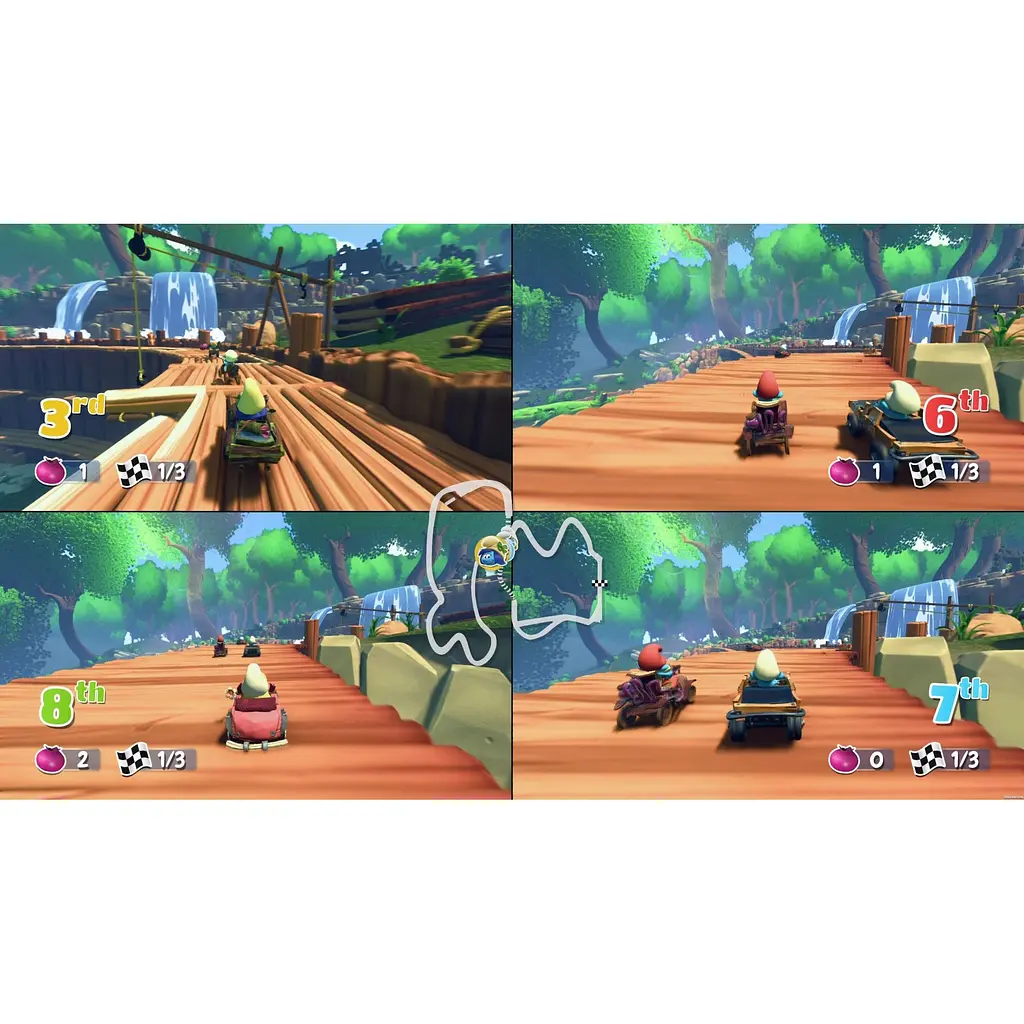 Ключ активації Microsoft Smurfs Kart для Xbox One/Series S/X - фото 2