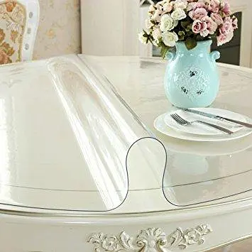 М'яке скло в рулонах Soft Glass Ширина - 1.0м Довжина - 5м (товщина 2.0мм) Прозоре - фото 5