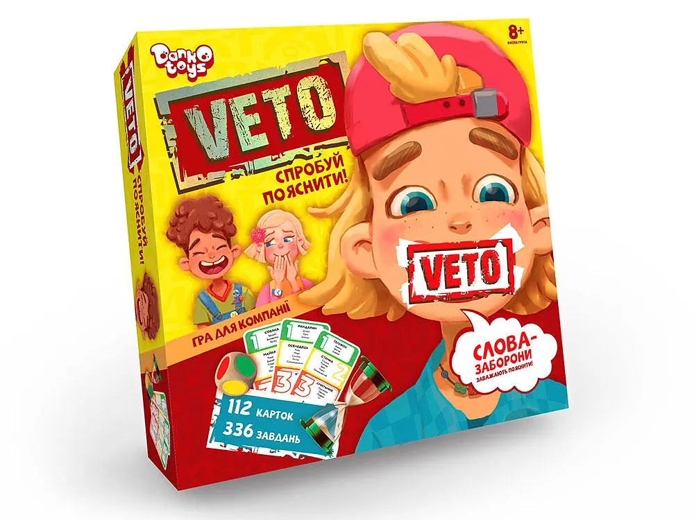 Настільна гра Danko Toys VETO ДТ-МН-14-34
