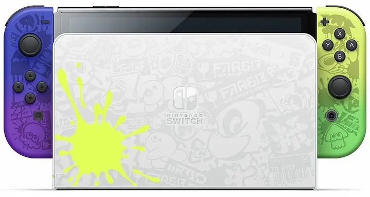 Портативна ігрова консоль Nintendo Switch OLED Model Splatoon 3 Edition - фото 6