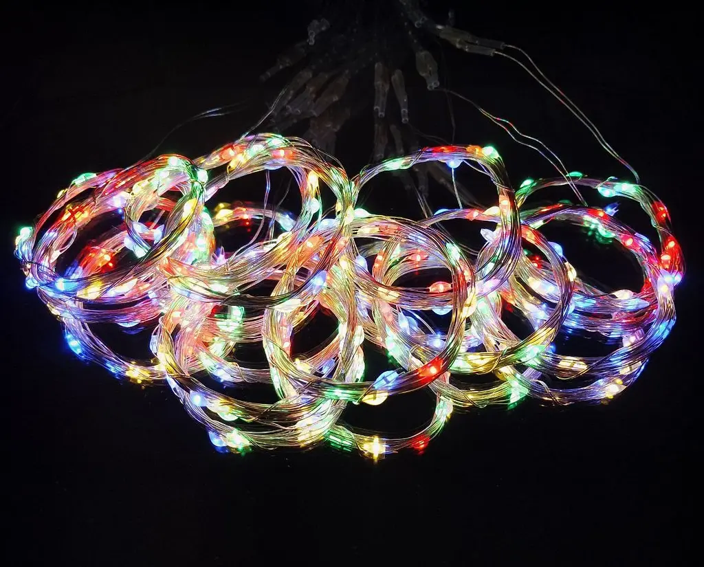 Гірлянда-штора різнокольорова 3x2м 200LED XPRO (46833-_276) - фото 7
