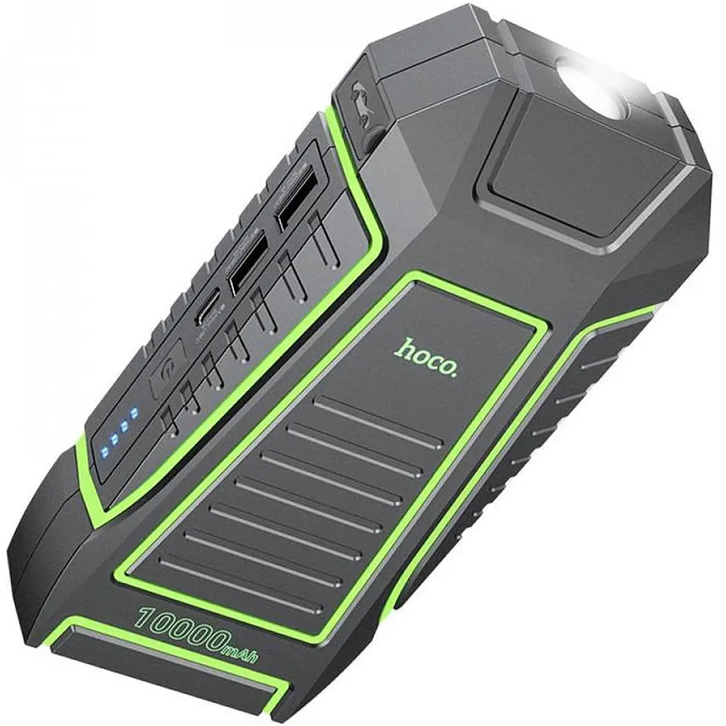 Пускозарядное устройство Hoco QS1 Spring 10000 mAh - фото 4