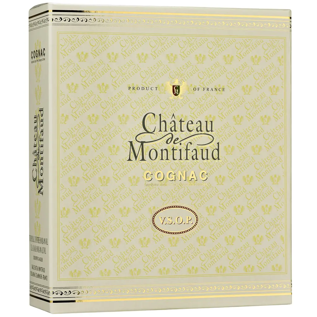 Коньяк Chateau de Montifaud VSOP 40% 0.5 л в коробці - фото 3