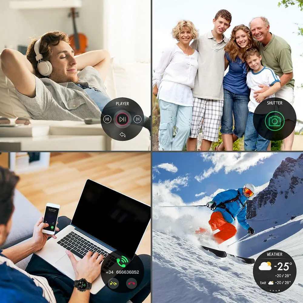 Смарт-годинник HopoFit HF-D13 Gray - фото 5