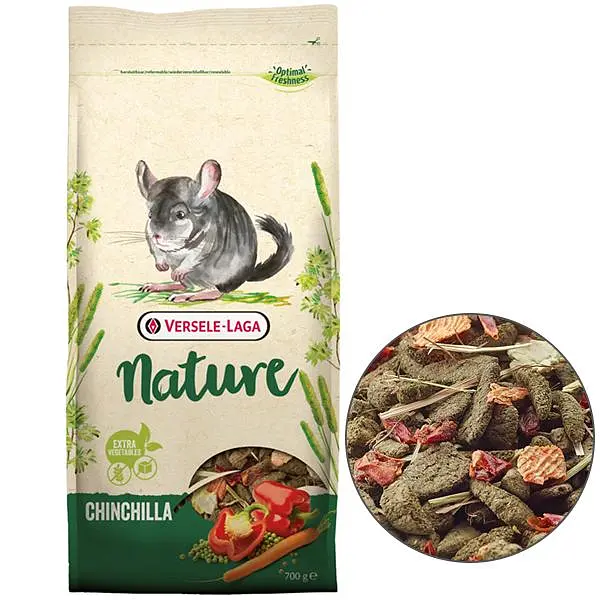 Корм для шиншил Versele-Laga Nature Chinchilla Верселе-лага Натюр суперпреміум беззерновий корм 700 г (614136)