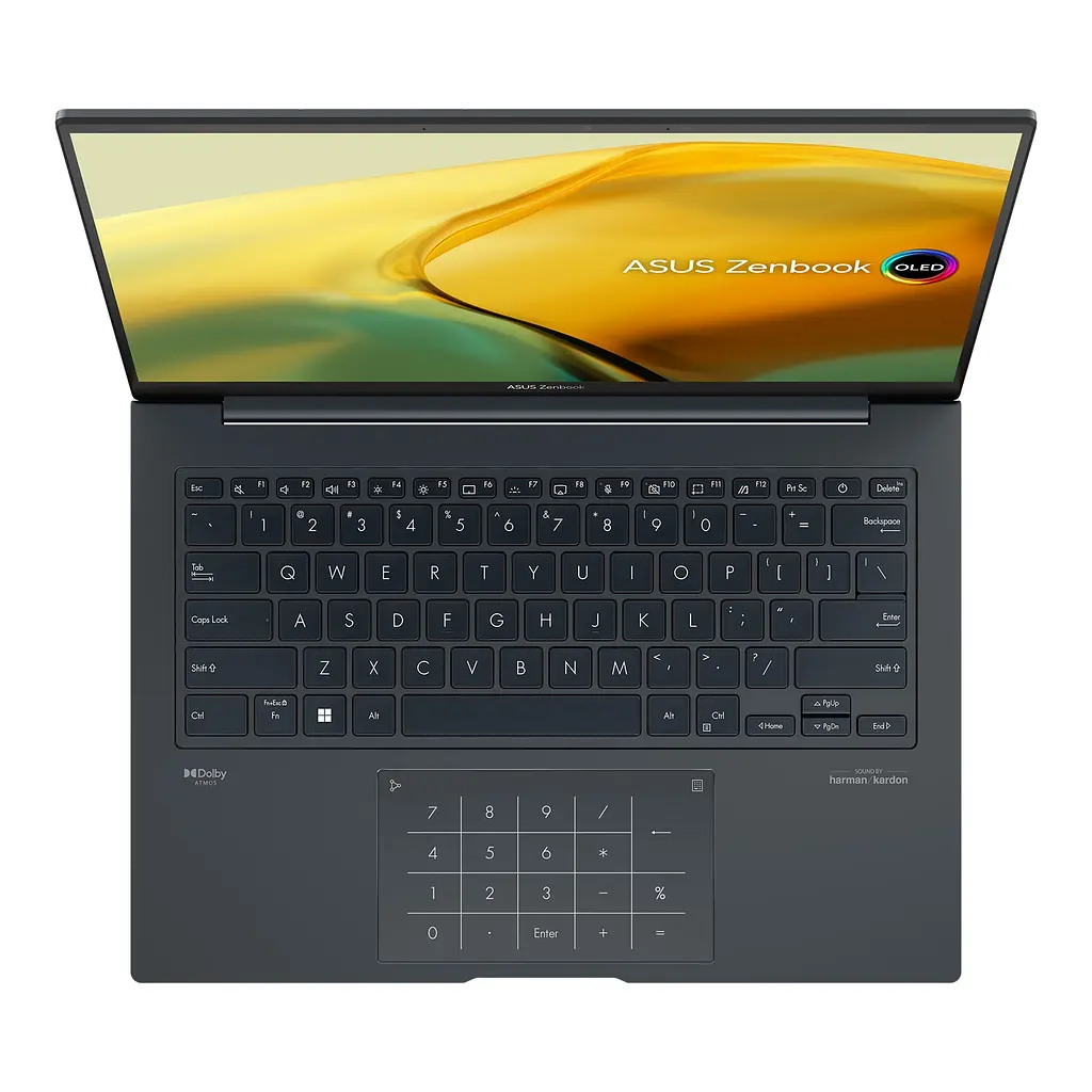Ноутбук ASUS Zenbook 14x UX3404VA-M9024WS 14.5 2.8K OLED/Intel i7-13700H/16/1024F/int/W11/Inkwell Gray (90NB1081-M00180) - фото 4