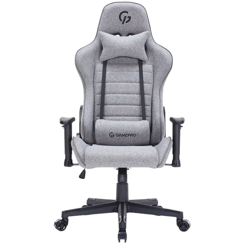 Ігрове крісло GamePro Size L Fabric Gray (GC575FG) - фото 2