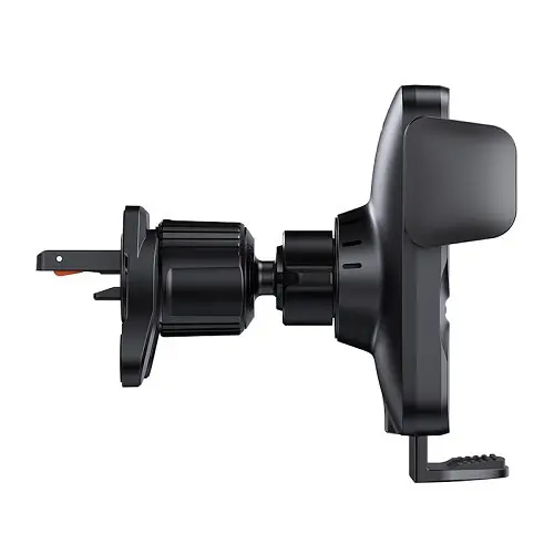 Бездротовий Автомобільний зарядний пристрій Baseus Wisdom Auto Alignment Car Mount Wireless QI 15W Air Outlet чорний CGZX000001 - фото 6