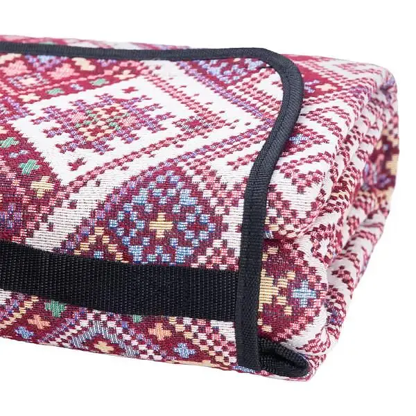 Коврик для пикника Lugi жаккардовый 145х200 см красный LU012R - фото 5